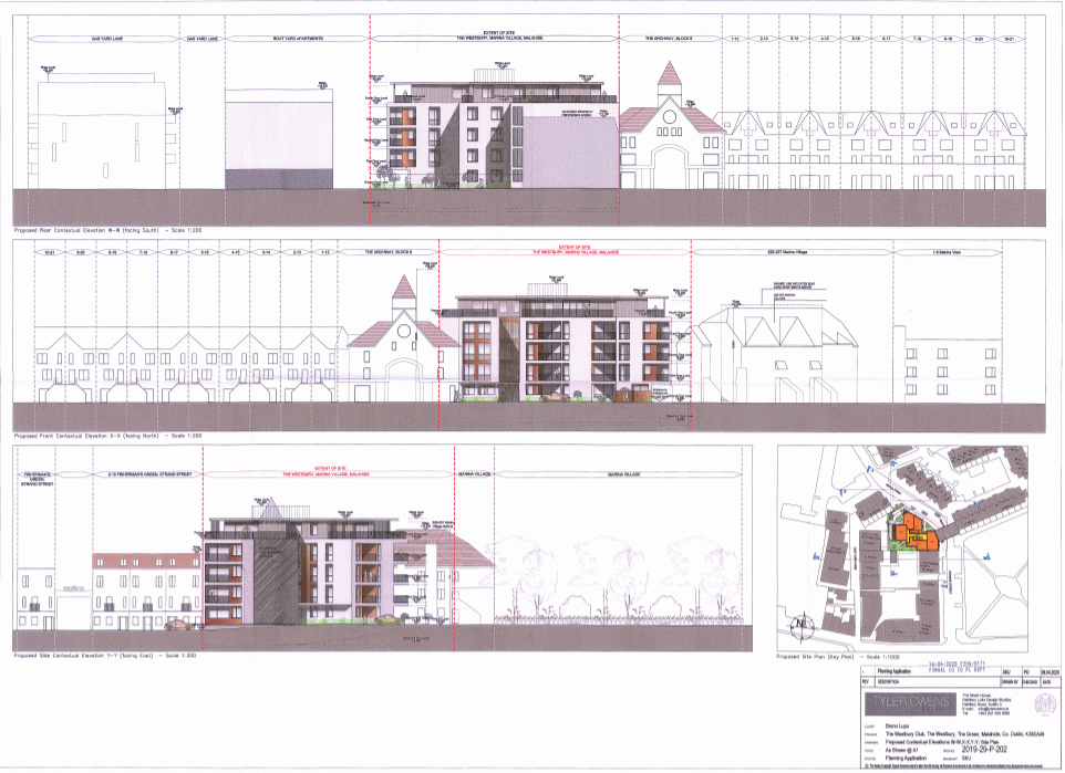 00659316 Westbury Club The Green Malahide - planning application document - Elevations
